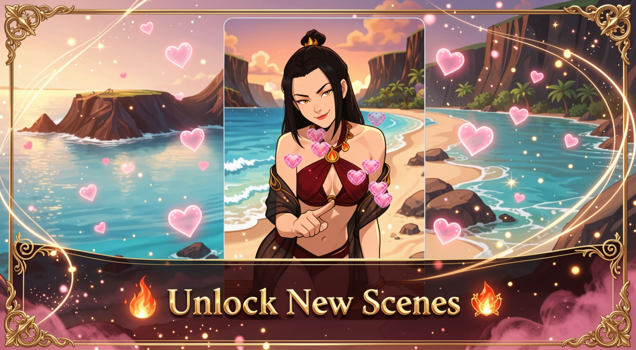 Azula Beach NSFW Clicker Screenshot 1