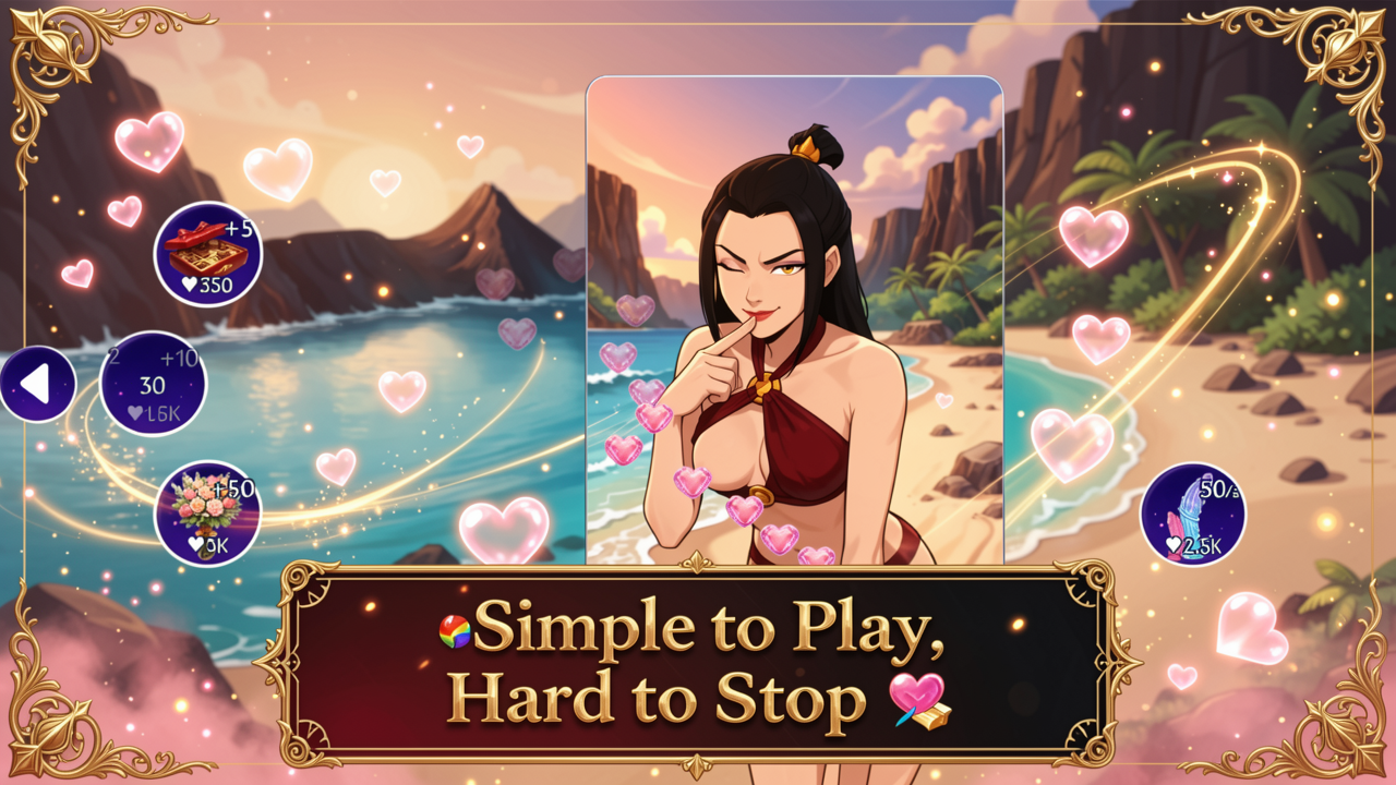 Azula Beach NSFW Clicker Screenshot 3